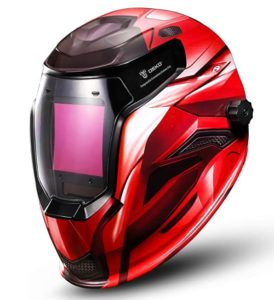 Welding Helmet Auto Darkening Solar Powered Professional Welding Mask