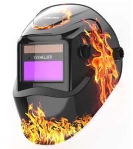 YESWELDER True Color Solar Powered Auto Darkening Welding Helmet
